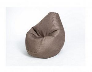 Кресло-мешок Груша велюр коричневое большое в Пурпе - purpe.ok-mebel.com | фото