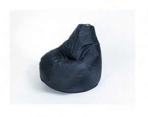 Кресло-мешок Груша среднее черное в Пурпе - purpe.ok-mebel.com | фото