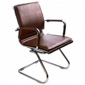 Кресло для посетителя Бюрократ CH-993-Low-V/Brown коричневый в Пурпе - purpe.ok-mebel.com | фото